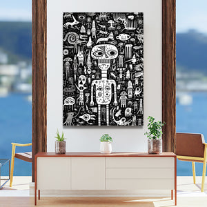 Black and White Modern Art | MusaArtGallery™