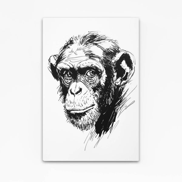 Black And White Monkey Wall Decor