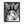 Black And White  Rabbit Canvas Wall Art