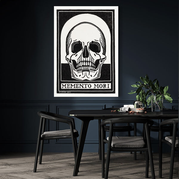 Black and White Skull Art | MusaArtGallery™