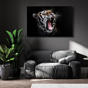 Black and White Tiger Art | MusaArtGallery™