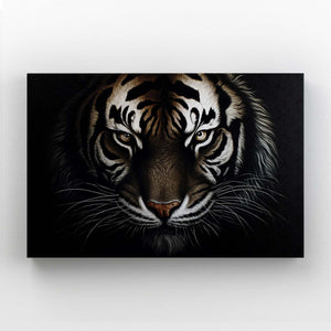 Black And White Tiger Wall Art | MusaArtGallery™