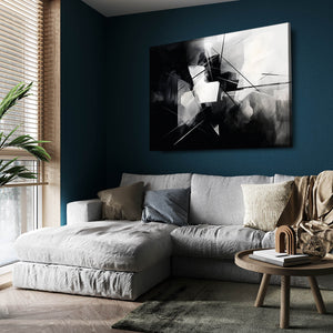 Black and White Wall Art Abstract | MusaArtGallery™