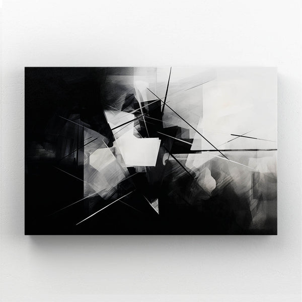 Black and White Wall Art Abstract | MusaArtGallery™