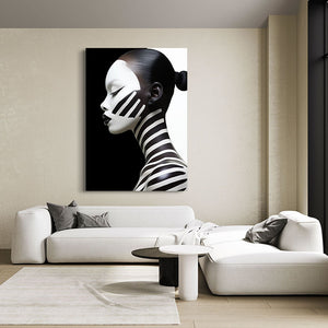 Black and White Wall Art for Living Room | MusaArtGallery™