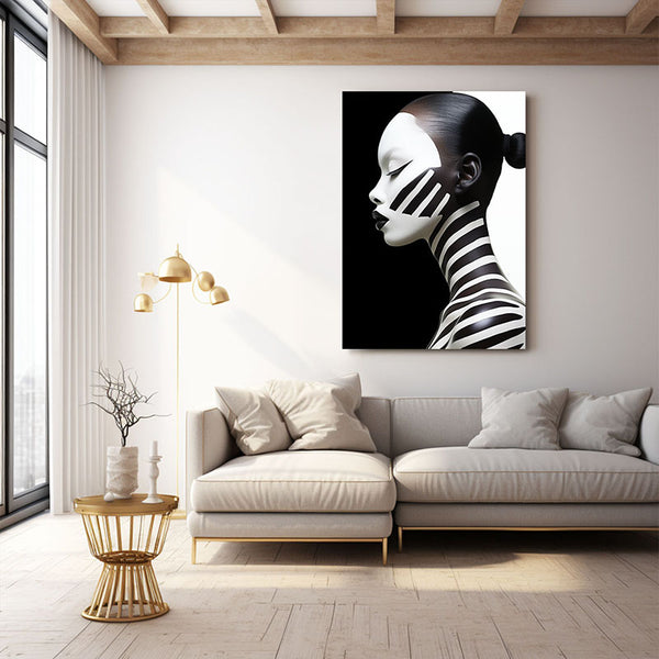 Black and White Wall Art for Living Room | MusaArtGallery™