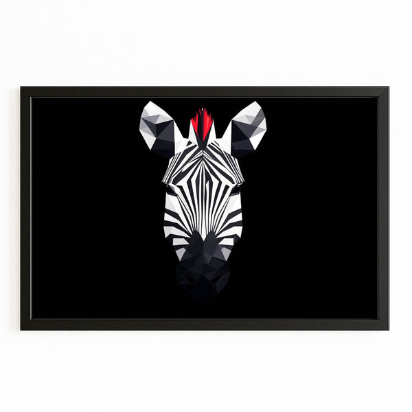 Black And White Zebra Wall Art