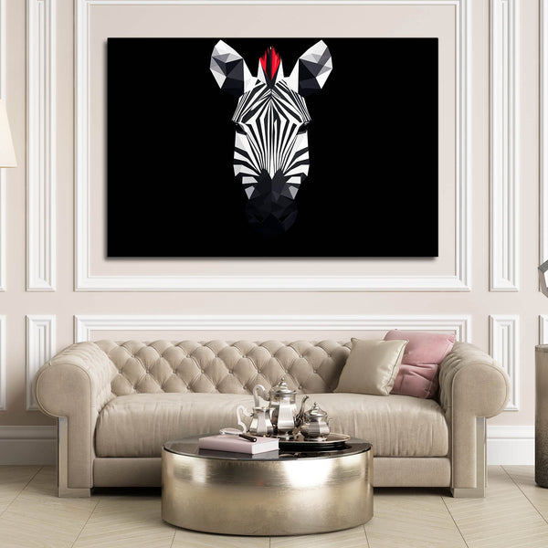 Black And White Zebra Wall Art