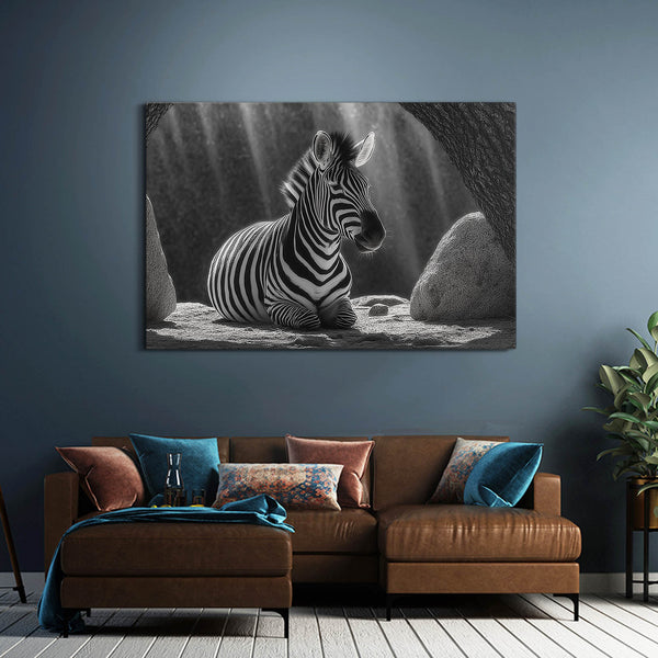 Black And White Zebra Wall Decor