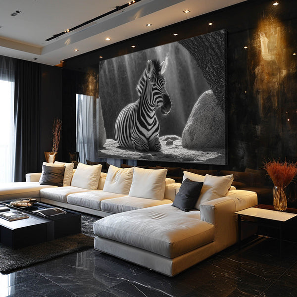 Black And White Zebra Wall Decor