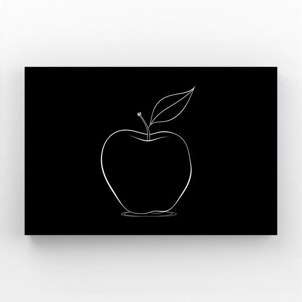 Black Apple Canvas