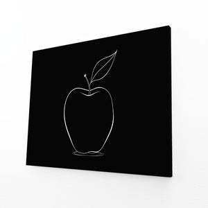 Black Apple Canvas