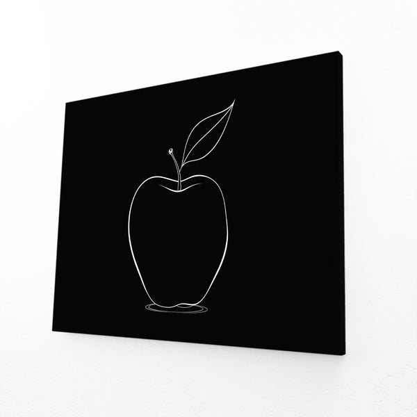 Black Apple Canvas
