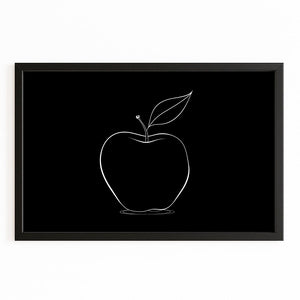 Black Apple Canvas