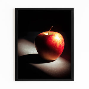 Black Apple Wall Art