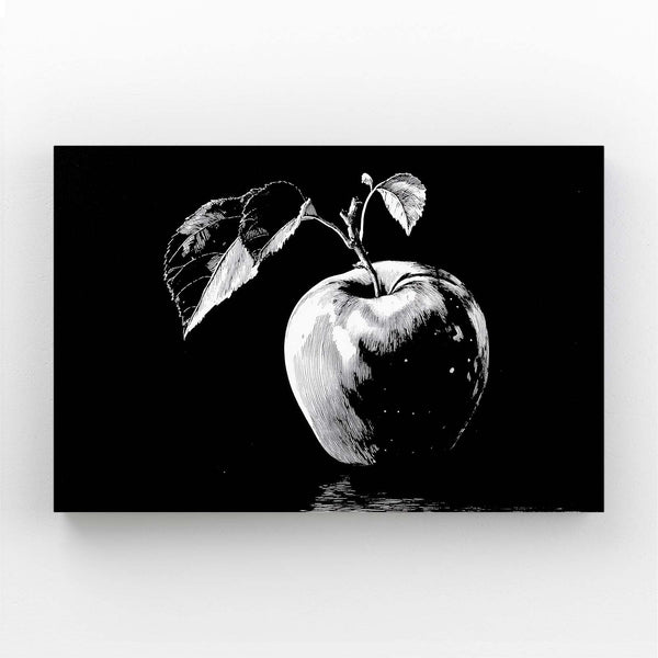 Black Apple Wall Decor