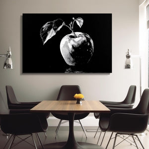 Black Apple Wall Decor