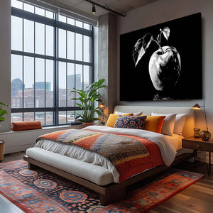 Black Apple Wall Decor