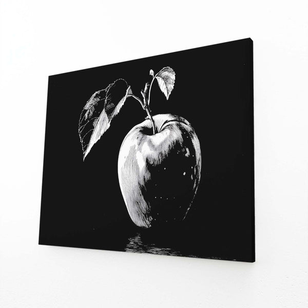 Black Apple Wall Decor