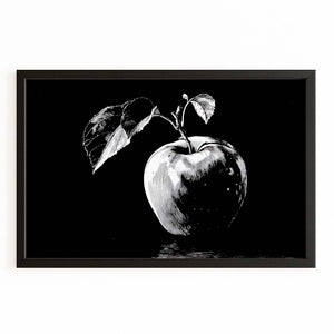 Black Apple Wall Decor