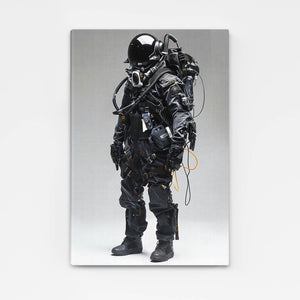 Black Astronaut Art  | MusaArtGallery™