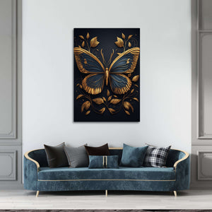 Black Butterfly Wall Art | MusaArtGallery™