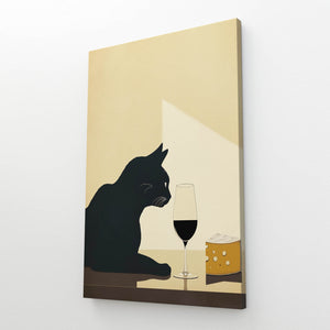 Black Cat Art Decor | MusaArtGallery™