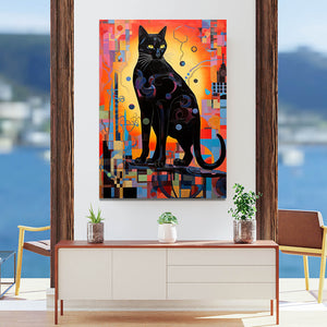 Black Cat Concept Art | MusaArtGallery™