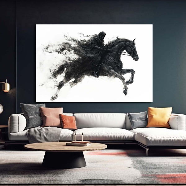 Black Death Horse Art