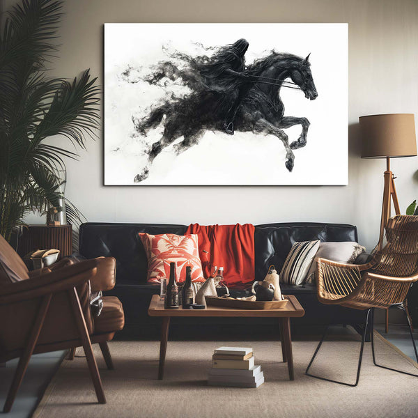 Black Death Horse Art