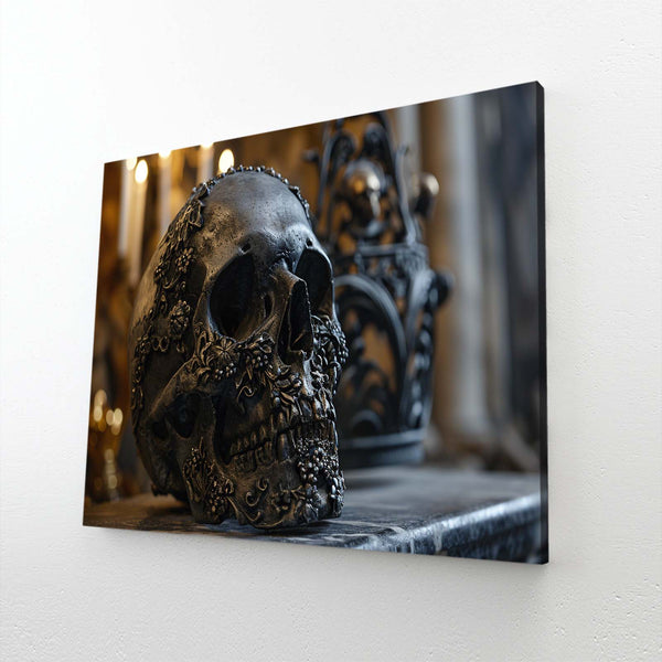 Black Devil Skull Art | MusaArtGallery™