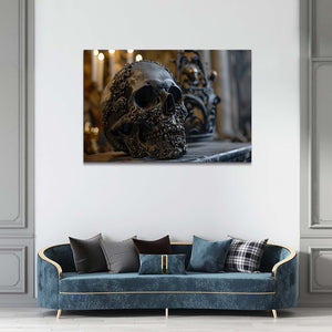Black Devil Skull Art | MusaArtGallery™