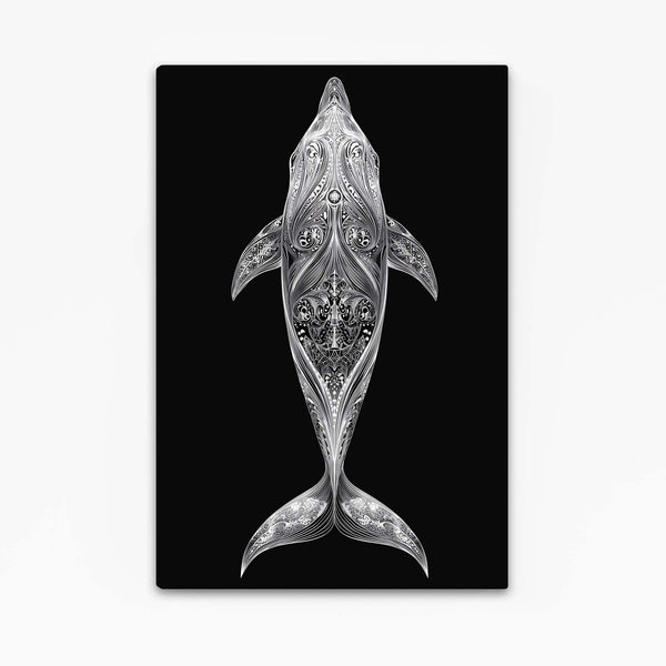 Black Dolphin Art