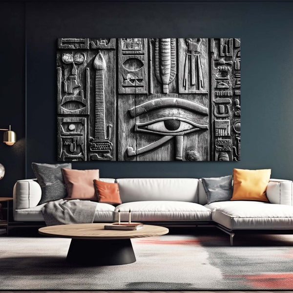 Black Egyptian Wall Decor