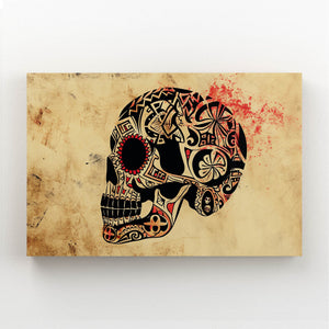 Black Face Skull Art | MusaArtGallery™