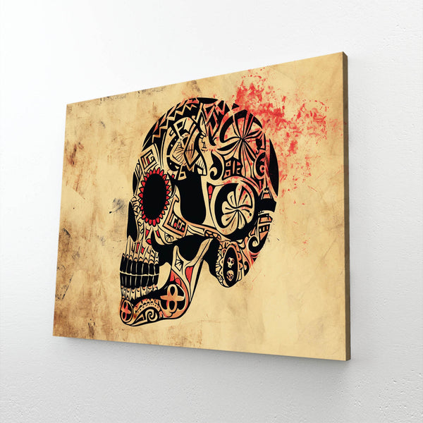 Black Face Skull Art | MusaArtGallery™