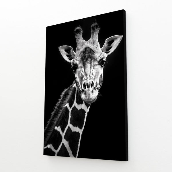 Black Giraffe Art