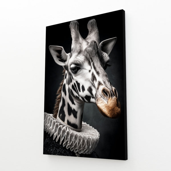 Black Giraffe Print