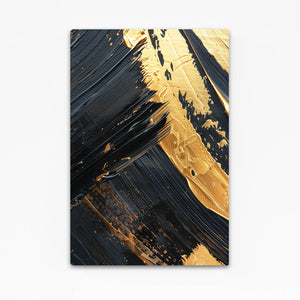 Black Gold Abstract Art | MusaArtGallery™