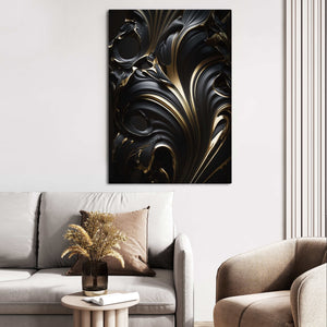 Black Modern Abstract Art | MusaArtGallery™ 