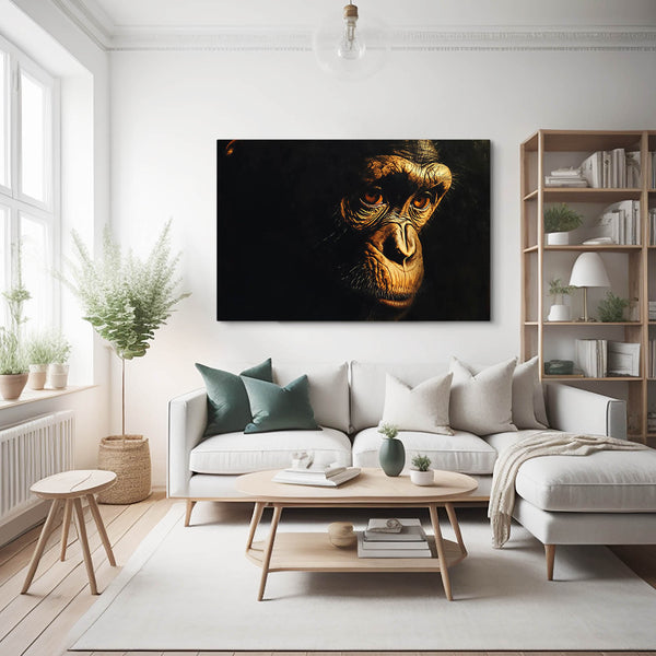 Black Monkey Wall Art