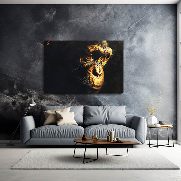 Black Monkey Wall Art