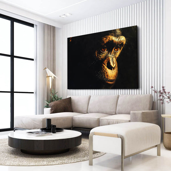 Black Monkey Wall Art