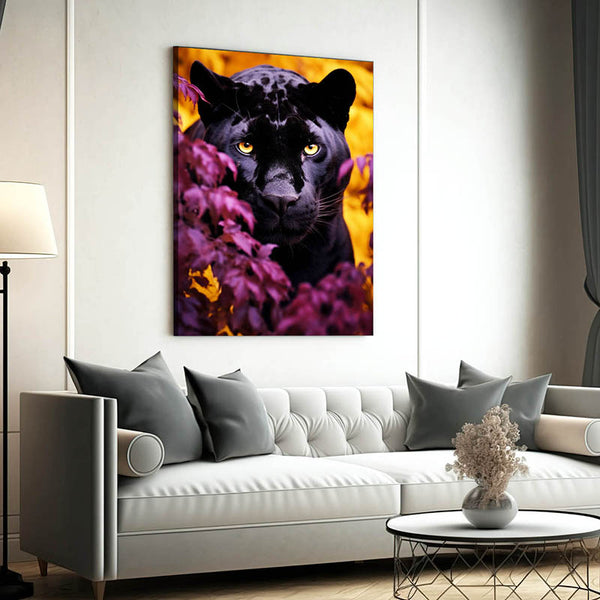 Black Panther Large Modern Wall Art | MusaArtGallery™