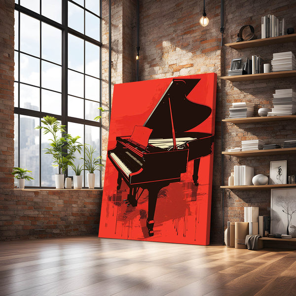 Black Piano Art | MusaArtGallery™