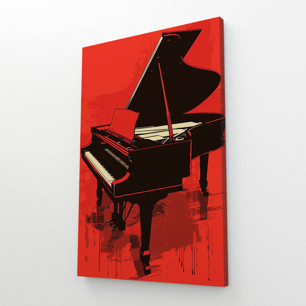 Black Piano Art | MusaArtGallery™