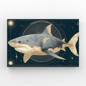 Black Shark Canvas