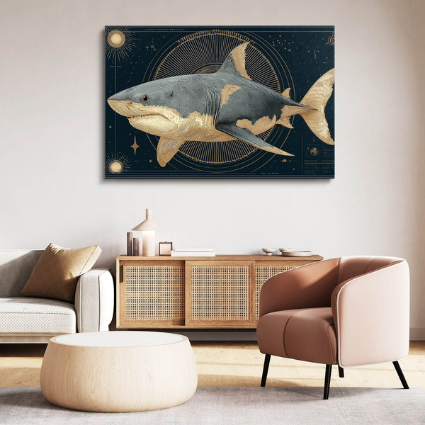 Black Shark Canvas