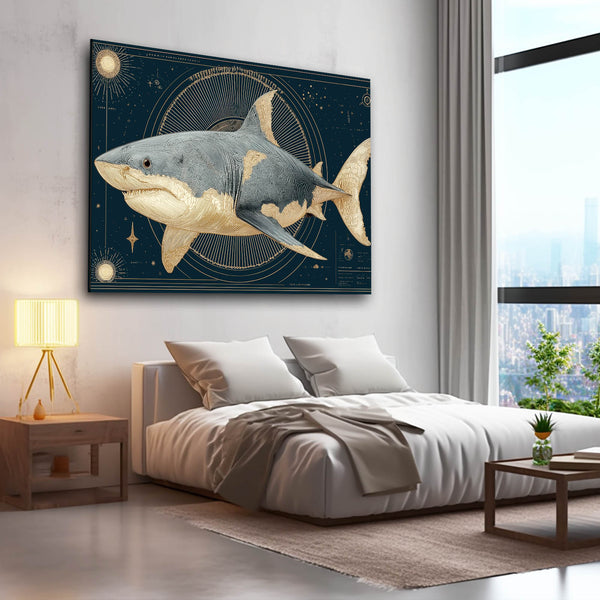 Black Shark Canvas