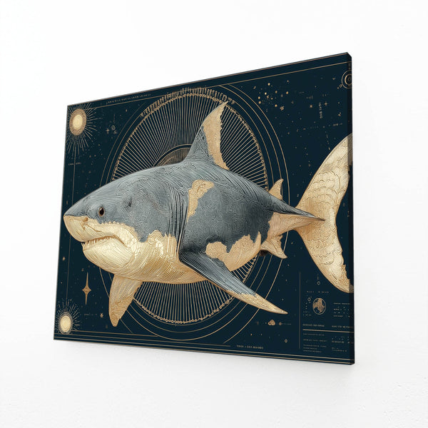 Black Shark Canvas